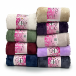 پتو دو نفره ابریشمی دوردوزی‌شده سایز ۲۰۰×۲۳۰