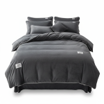 سرویس خواب لحاف روتختی لاکچری دو رو مخمل کریستال ترک