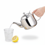 قوری استیل دو سایز (۵۵۰ و ۹۵۰ میلی‌لیتر)