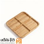 سینی پذیرایی جنس بامبو