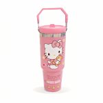 تراول ماگ نی‌دار طرح Hello Kitty، استیل حجم ۹۰۰ml