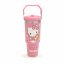 تراول ماگ نی‌دار طرح Hello Kitty، استیل حجم ۹۰۰ml