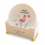 ظرف ۶ تایی پلاستیکی با پایه