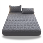 روتختی تمام کش ۲ نفره نخی رنگ‌ثابت همراه روبالش طرح روتختی