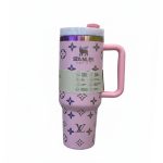 تامبلر استنلی ۱.۱۸۰ لیتری صورتی طرح LV