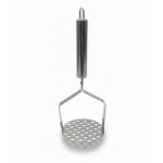 پوره‌کن سیب‌زمینی استیل ضدزنگ دسته استوانه‌ای ضخیم