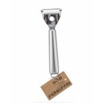 پوست‌گیر استیل دسته فلزی مدل ارگونومیک