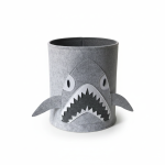 لندری باکس نمدی کودکانه گرد طرح کوسه