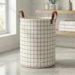لندری باکس مخمل کبریتی